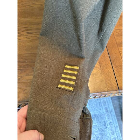 WW2 Military 5th US Army European Theater Operations Patch Ike Jacket Size 36R - Picture 12 of 16